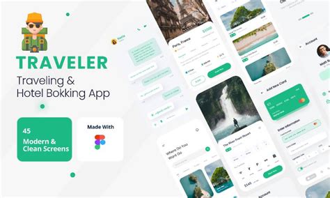 Figjam Diagram Travel App Template Ui4free