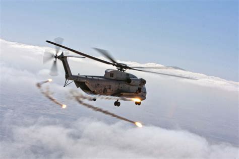 Marine Heavy Lift Helicopters In Action Over Afghanistan Marine Corps