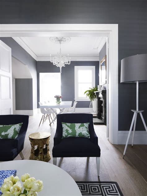 For you who want to have a navy dining room with a softer overall look, this idea can be a good reference for yiu. Clarke Payne House - Interiors By Color