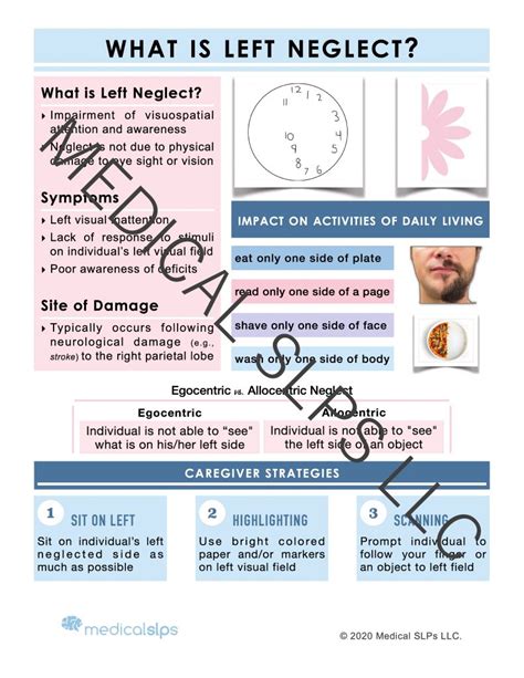 Line bisection test printable : Downloadable Speech Therapy Materials - Medical SLPs