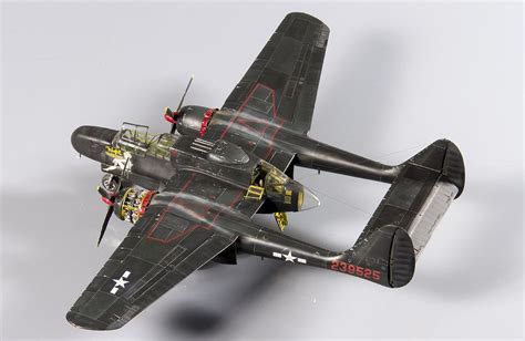 P 61 Black Widow 1 48 Wwii Aircraft Model Aircraft Aircraft Modeling