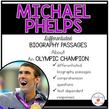 Michael is married to nicole johnson, who was miss california usa, with whom he has three children. Michael Phelps: Differentiated Biography Passages and Reading Comprehension