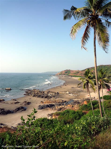 Anjuna Beach Goa India Travel Goa Beautiful Places