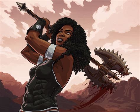 Ayndre African Warrior Woman ~ Ayndre Jan 2022