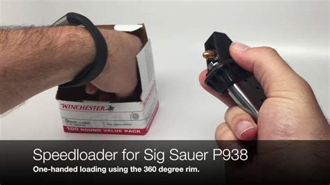 Makershot Speedloader For Sig Sauer P938 Youtube