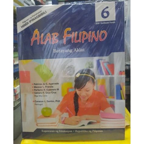 Good Alab Filipino 6 Batayang Aklat By Agarrado Lazada Ph