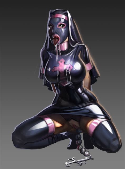 Latex Nun Commission By Dsketches Hentai Foundry My Xxx Hot Girl