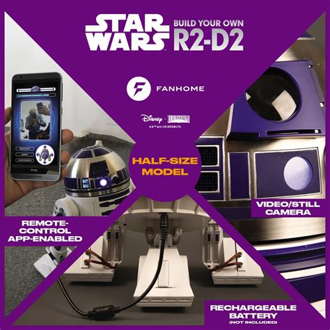 Build Your Own R2 D2 With Fanhome’s Star Wars Subscription Service