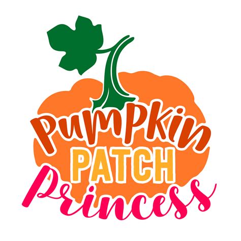 Pumpkin Patch Princess Svg Thanksgiving Svg Cutting File D Inspire