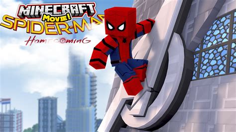 Spider Man Homecoming The Full Minecraft Movie Youtube