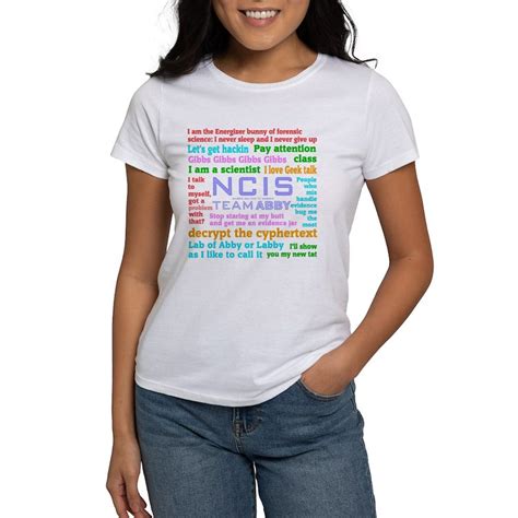Ncis Abby Quotes Womens Value T Shirt Ncis Abby Quotes Womens T Shirt Cafepress