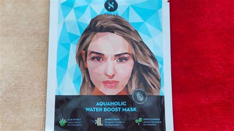Sugar Aquaholic Water Boost Sheet Maskawesome Productmust Give It A