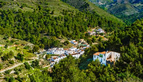 Hiking To The The Lost Village Of El Acebuchal Cómpeta Malaga Adults