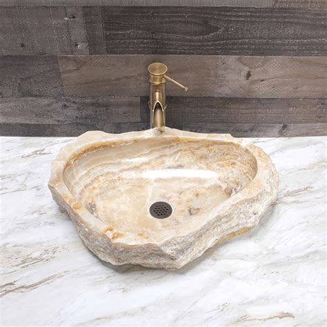 Onyx Stone Vessel Sink Bathroom Fixtures Decora Loft