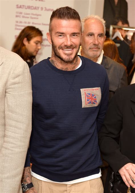 David Beckham At London Fashion Week Mens 2018 Popsugar Celebrity