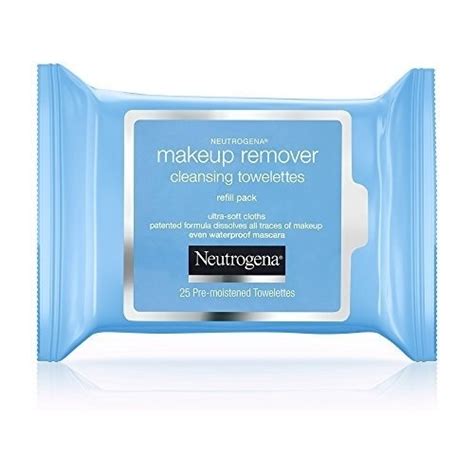 Neutrogena Makeup Remover Cleansing Towelettes And Wipes Refill Pack 25