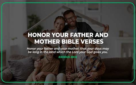 30 Honor Your Father And Mother Bible Verses Scripture Savvy