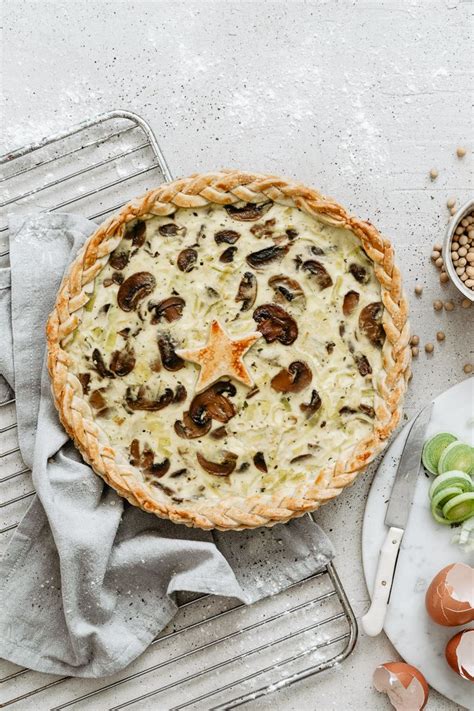 A little cream makes just about any pasta dish better. MUSHROOM LEEK QUICHE WITH RICOTTA / NO HEAVY CREAM | Recipe | Leek quiche, Quiche, Food