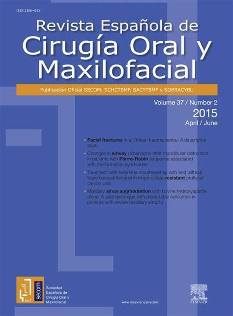 Revista Española De Cirugía Oral Y Maxilofacial English Edition