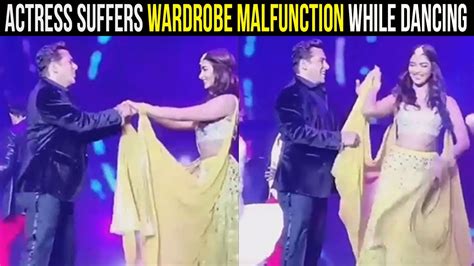 Pooja Hegde Smartly Manages A Wardrobe Malfunction During Her