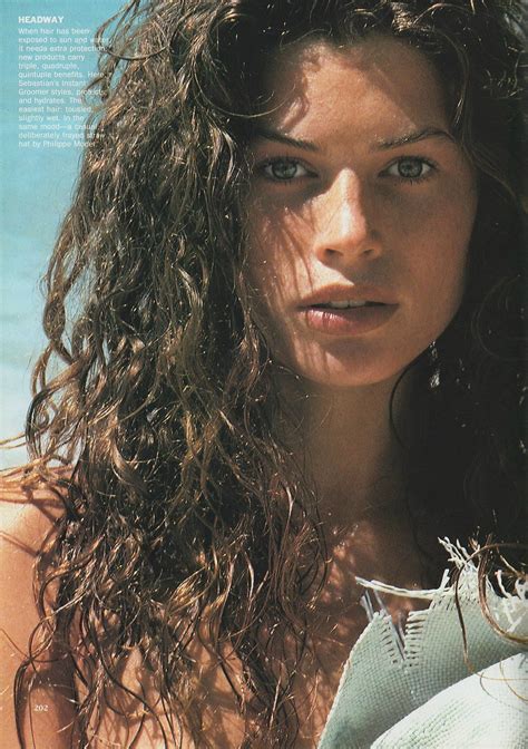 Carré Otis by Herb Ritts for Vogue US June Herb ritts Vogue us Model face