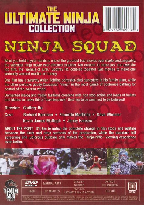 The Ultimate Ninja Collection Ninja Squad On Dvd Movie