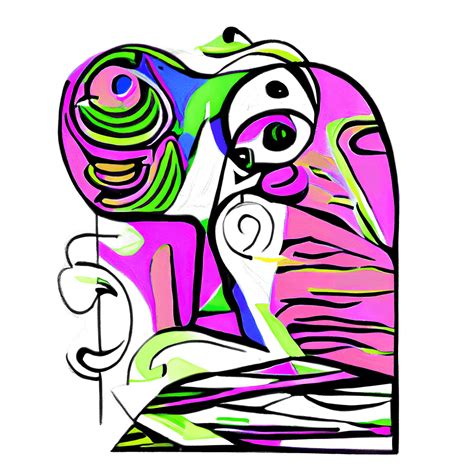 Picasso Style Line Drawing Graphic · Creative Fabrica