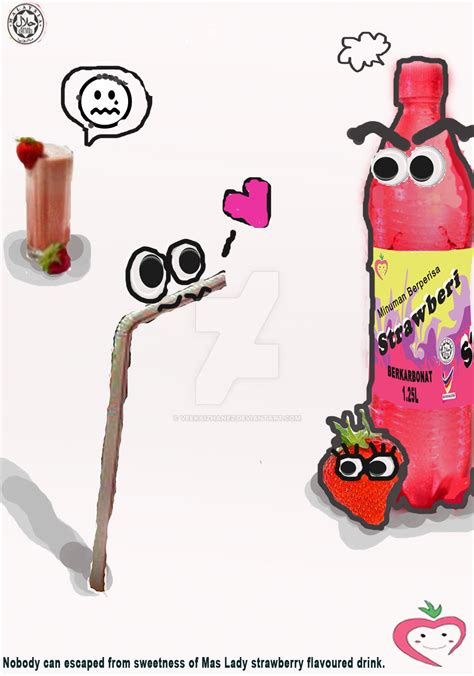 Strawberry Carbonated Juice Ads 3 By Veekaizhanez On Deviantart