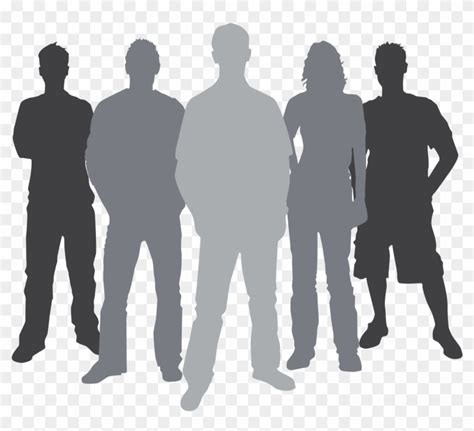 High Resolution Youth Png Clipart Group Of People