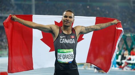 Canada’s Andre De Grasse Wins 100 Metre Bronze As 3rd Fastest Man In The World Offside