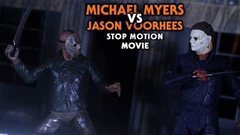Michael Myers Vs Jason Voorhees Full Movie Stop Motion Youtube