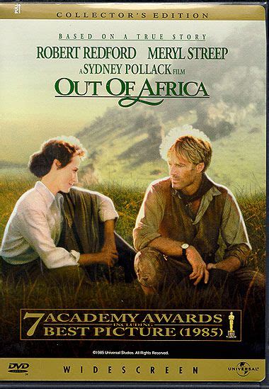 Out of africa tells the narrative of the lifetime of danish author karen blixen, who at the beginning of the 20th century moved into africa to establish a new life for herself. Out Of Africa (1985) on Collectorz.com Core Movies