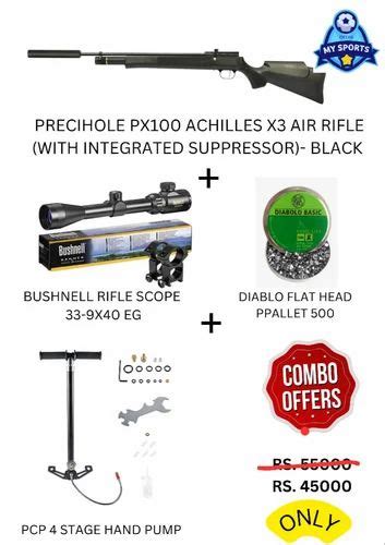 Precihole Px100 Achilles X3 Air Rifle COMBO At Rs 40000 Pack
