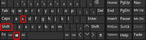 Keyboard Shortcut For Snipping Tool Windowss 7 Cataloglsa