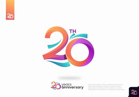 Premium Vector Number 20 Logo Icon Design 20th Birthday Logo Number