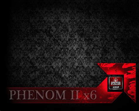 Amd Grunge Phenom Ii X6 By Therealmarkanthony On Deviantart