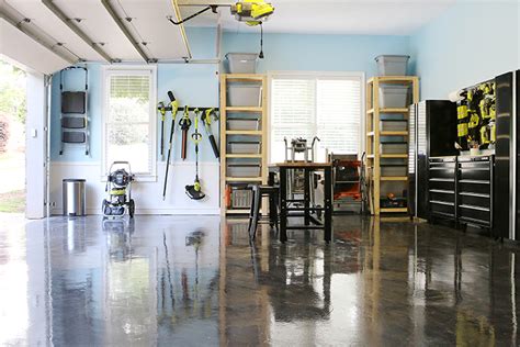 There are other kinds of garage floor paintings such as epoxy, that may not be painted, but which act as protective floor. Parts Bin: Protecting Your Garage Floor with Rust-Oleum ...