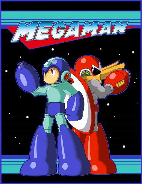 Mega Man And Proto Man By Justedesserts On Deviantart