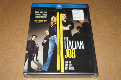 The Italian Job Special Collectors Edition Dvd Factory Sealed Ebay