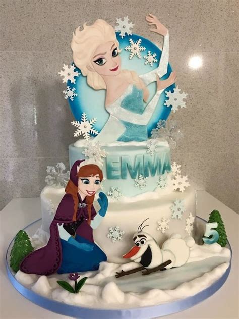 Release pan sides from torte. Le 10 torte di Frozen più belle per compleanno da principessa