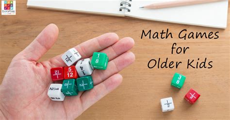 A collection of free, fun, online board games that teach or reinforce some concepts and skills. Math Games for Middle School (& High School)