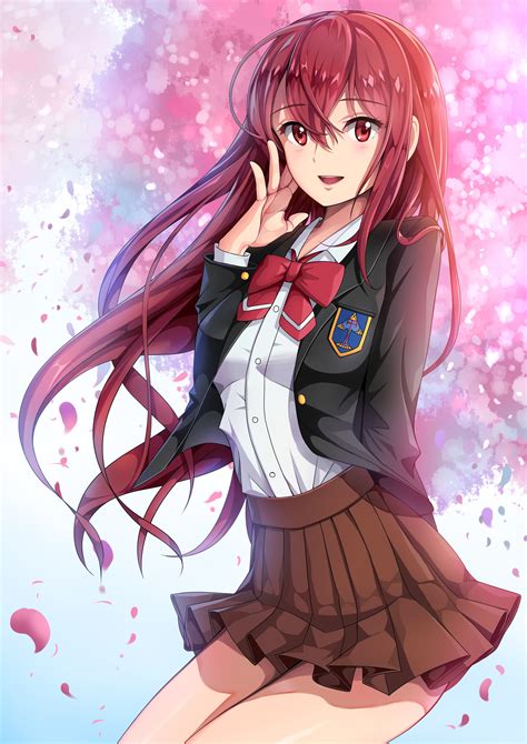 Anime Girl Red Hair Profile Pic Koreanwibu