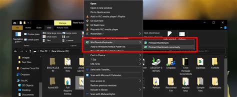 How To Preload Thumbnails For Files And Folders In Windows 10