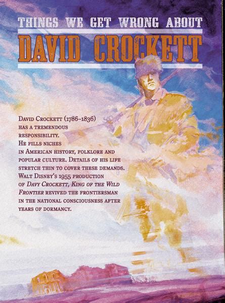 Things We Get Wrong About David Crockett True West Magazine