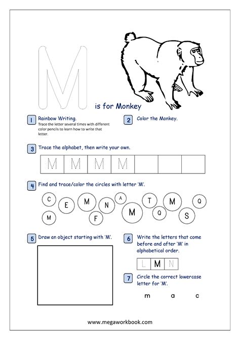Free Printable Alphabet Recognition Worksheets For Capital Letters