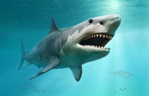 Megalodon Carcharocles Megalodon King Of The Sharks In All Its