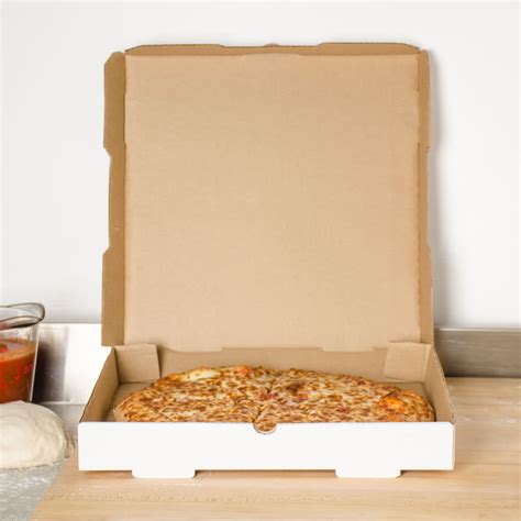 14 X 14 X 2 White Pizza Box In Pizza Boxes From Simplex Trading