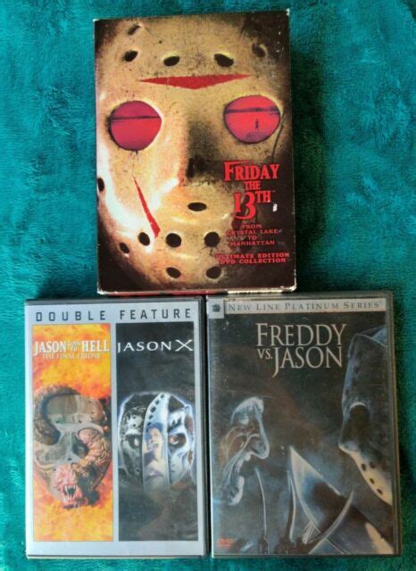 Friday The Th Ultimate Collection Jason Goes To Hell Jason X Freddy V Jason Ebay
