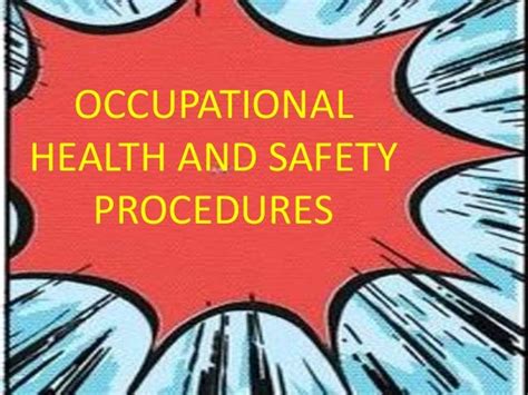 Occupational Health And Safety Gambaran