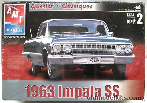 Amt 125 1963 Chevrolet Impala Ss 409 Super Sport Two Door Hardtop 8321